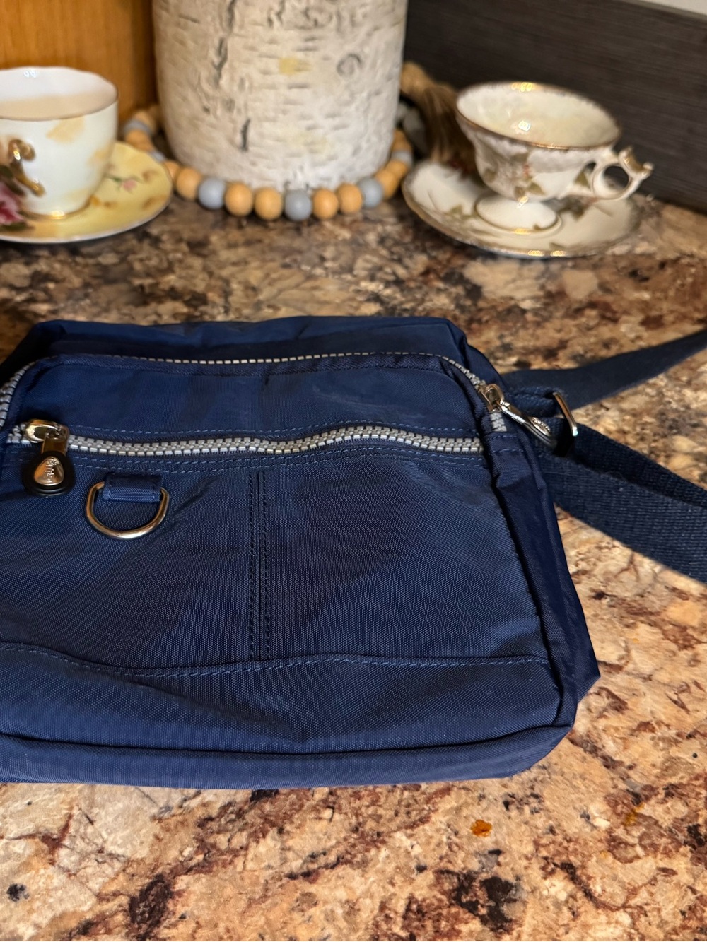 Navy Crossbody Bag for Women - Lightweight Everyday Carry